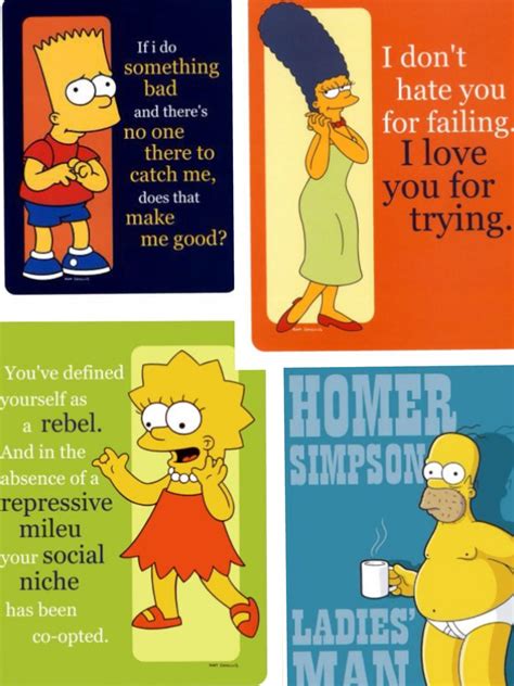 Simpsons Motivational Quotes Cartoon Simpsons Quotes