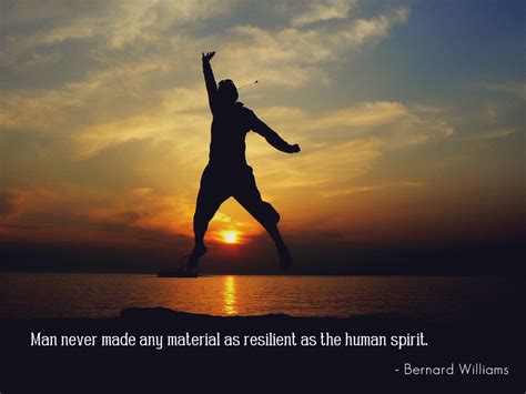 Man Never Made Any Material As Resilient As The Human
