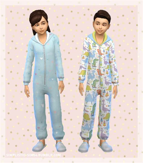 Miss Ruby Bird Maxis Match Pajamas Maxis Match Sims 4 Cc Kids Otosection