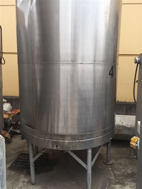 2800l Stainless Steel Storage Tank Reactive Engineering Australia