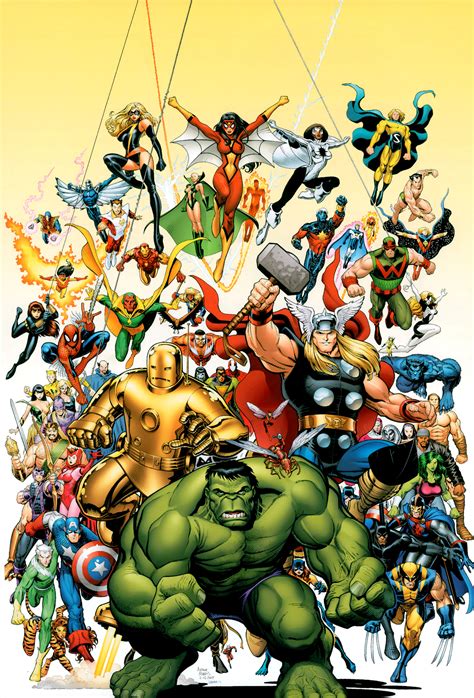 Classic Marvel Superheroes Myconfinedspace