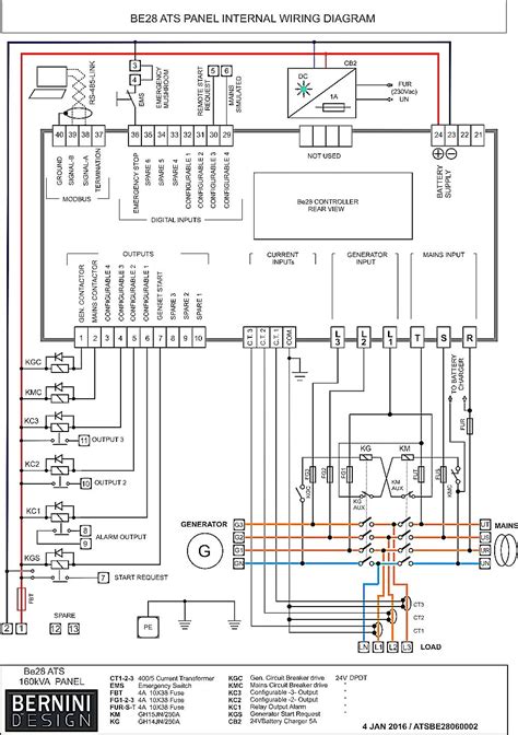 asco  series ats wiring diagram
