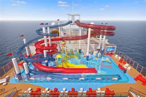 Carnival Cruise Line Reveals Choose Fun Themed Water Park Aboard New