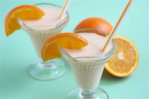Orange Creme Yogurt Shake On Pillsbury Grandbaby Cakes Yogurt Shake