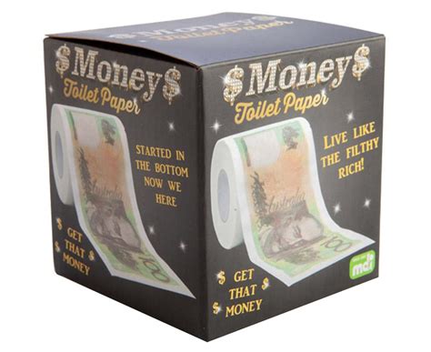 Australian 100 Note Novelty Money Toilet Paper Roll Nz