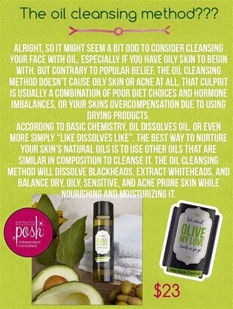 Pin By Holly Still On Perfectly Posh Holly Loves Posh Oil Cleansing Method Cleansing Oil