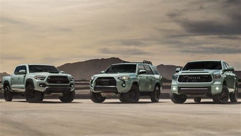 2021 Toyota Trd Pro Lineup Unveiled Off