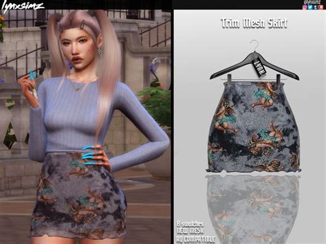 Lynxsimz Puff Sleeve Dress The Sims 4 Download Simsdomination Vrogue