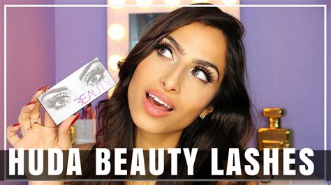 Huda Beauty Faux Lashes Review Samantha 7 Youtube