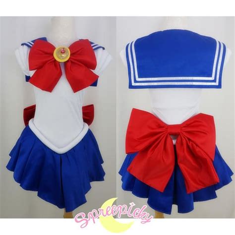 Cosplay Sailor Moon Usagi Transformer Senshi Uniform Set Custom