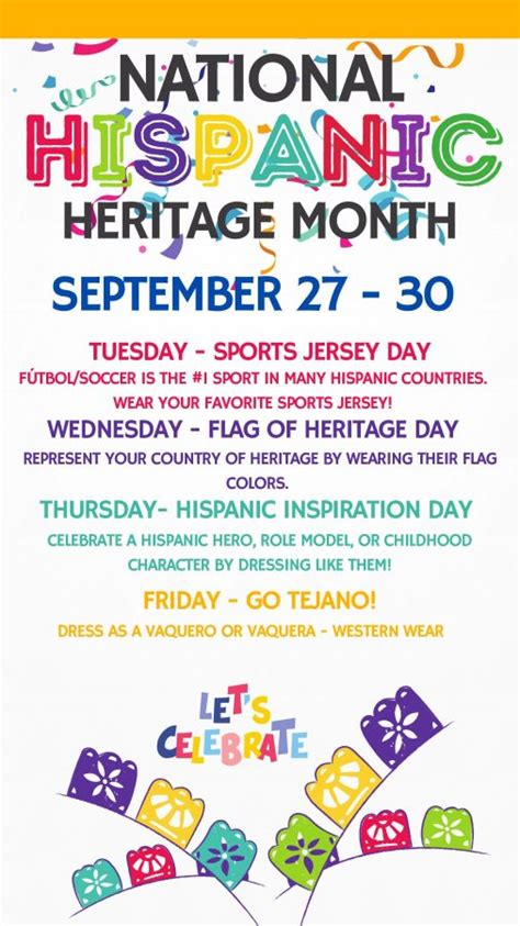 Hispanic Heritage Month Inspires Dress Up Week Cultural Awareness