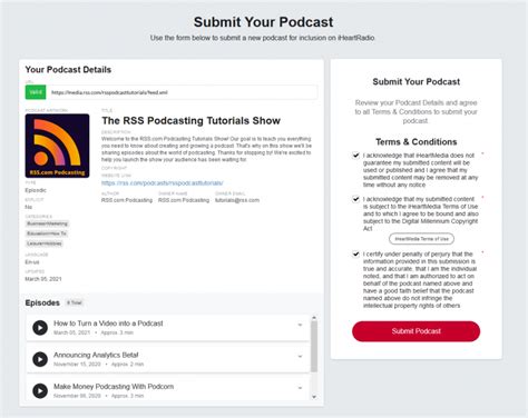 How To Submit A Podcast To Iheartradio