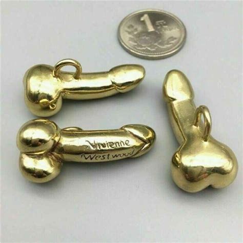 Hand Carved Pure Brass Penis Sculpture Pendant Sta Phnix
