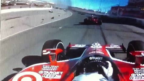 Rip Dan Wheldon Las Vegas Speedway Speed Way Indy Car Crash Youtube