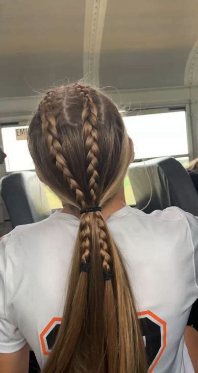 Softball Hairstyles That Are Perfect For The Game Softball Hairstyles