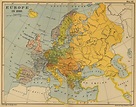 Europe in 1910 - Full size