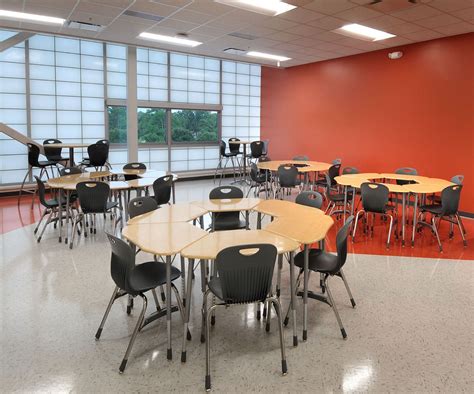 Ideas for classroom seating arrangements. Virco collaborative desk arrangement | Hexagonal Grouping ...