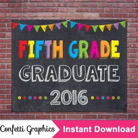 Items Similar To Fifth Grade Graduate 2016 5th Graduation Grad