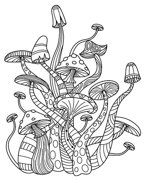 87 Free Printable Fun Mushroom Coloring Pages Rasalilafionn