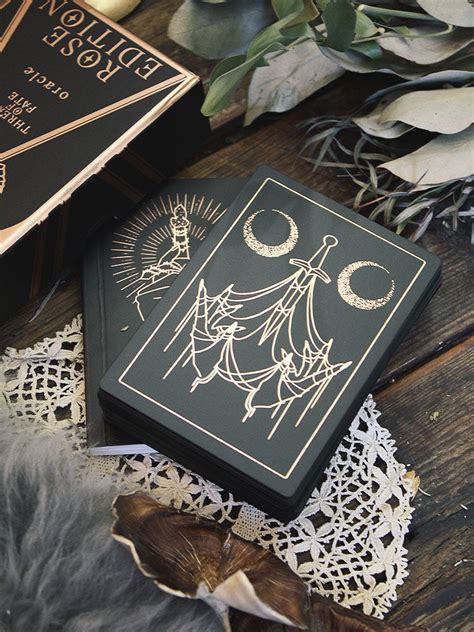 Threads Of Fate Rose Gold Oracle Deck Rite Of Ritual