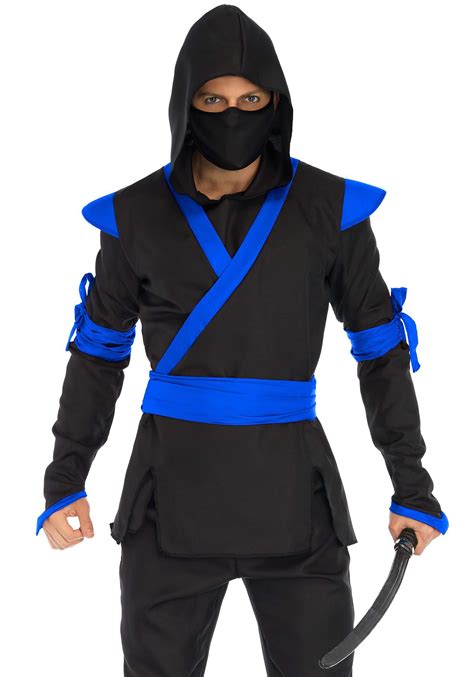 Blue Ninja Costume For Men
