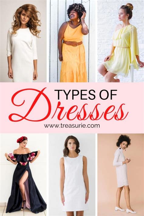 Types Of Dresses A To Z Of Dress Styles For Treasurie Types