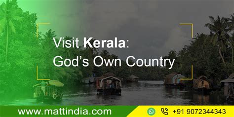 Visit Kerala Gods Own Country Mattindia Matt India Alappuzha Kochi