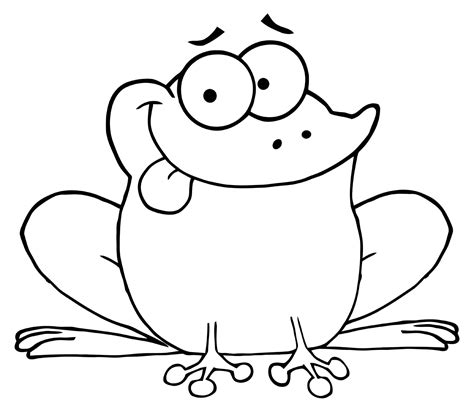 Cute Frog Coloring Pages Printable Coloring Pages