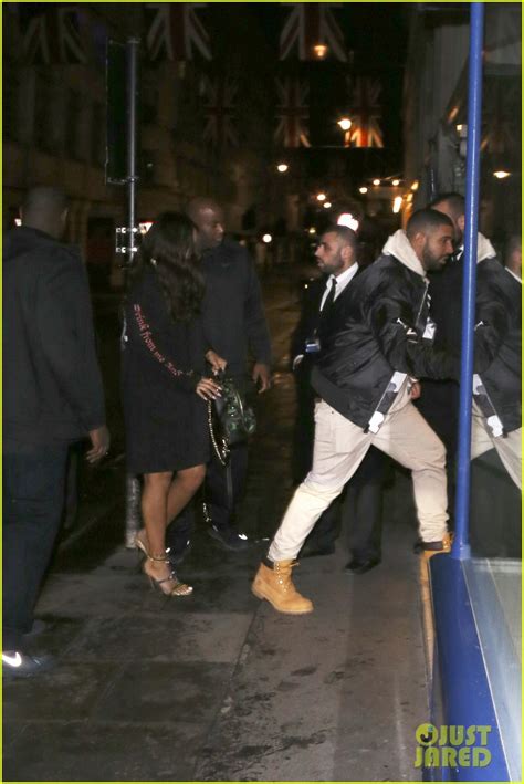 Drake Parties It Up With Rihanna Again In London Photo 3695306 Drake Rihanna Photos Just