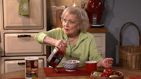 Betty White Drinking  By Tv Land Classic Find And Share On Giphy