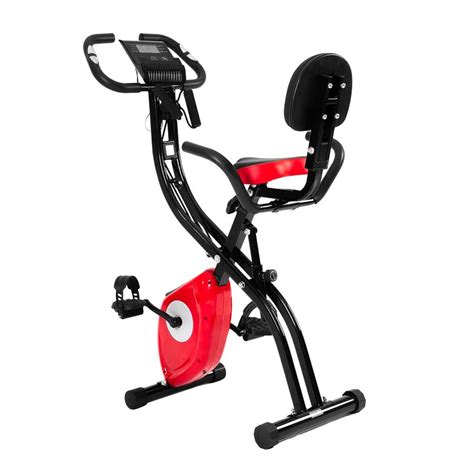 Buy Genki Folding Exercise Spin X Bike Magnetic Indoor Cycling Upright