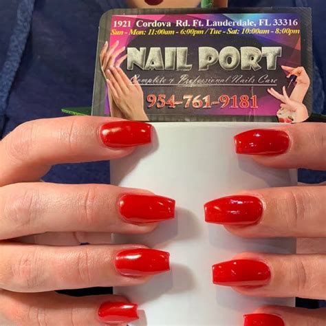 Nail Port Nail Salon In Fort Lauderdale Fl 33316