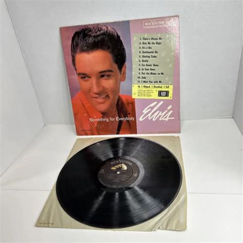 Elvis Presley Something For Everybody Pre Owned Vinyl Lp Album Lpm