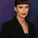 Charlize Theron S Bangs Hairstyle April Popsugar Beauty