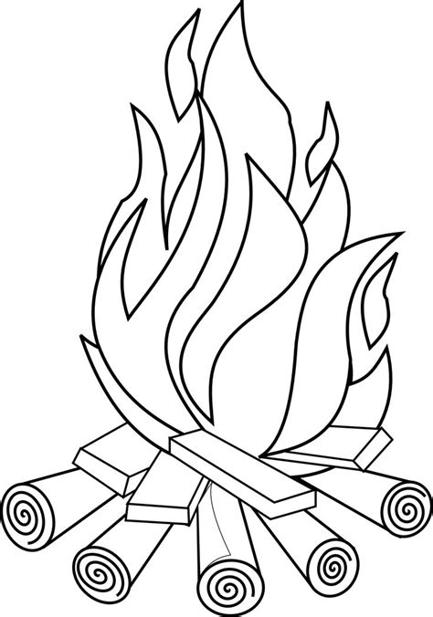 Unbelievable Fire Coloring Page You Should Have