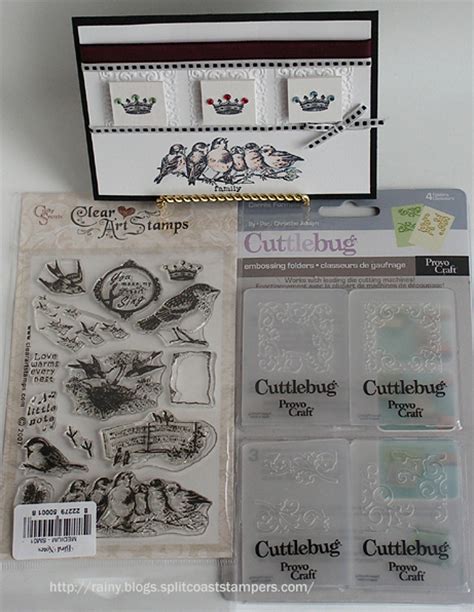 Blog Candy Crafty Secrets Stamps And Cuttlebug Embossing Folders