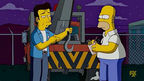 The Simpsons Homer Becomes A Truck Driver Youtube