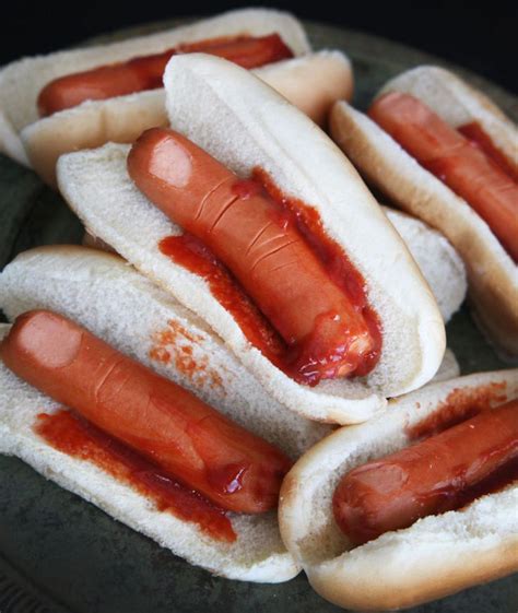 Severed Finger Hotdogs Womans Own
