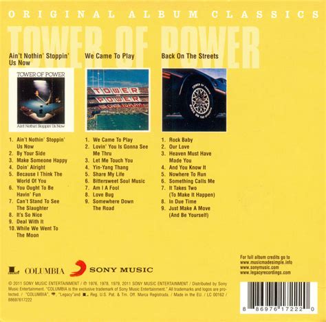 Tower Of Power Original Album Classics 2011 Avaxhome