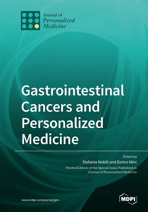 Gastrointestinal Cancers And Personalized Medicine Mdpi Books