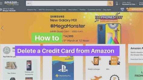 How do you cancel a credit card payment. How to Delete Credit Card from Amazon - Waftr.com