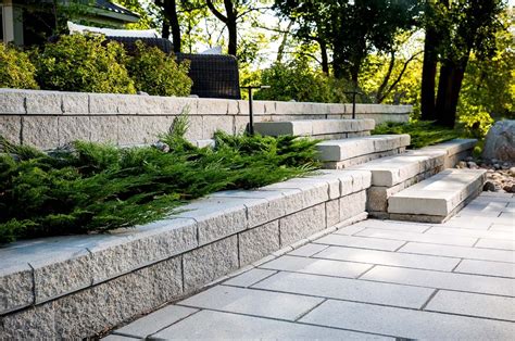 How To Build A Retaining Wall In Calgary Ornamental Stone Paver