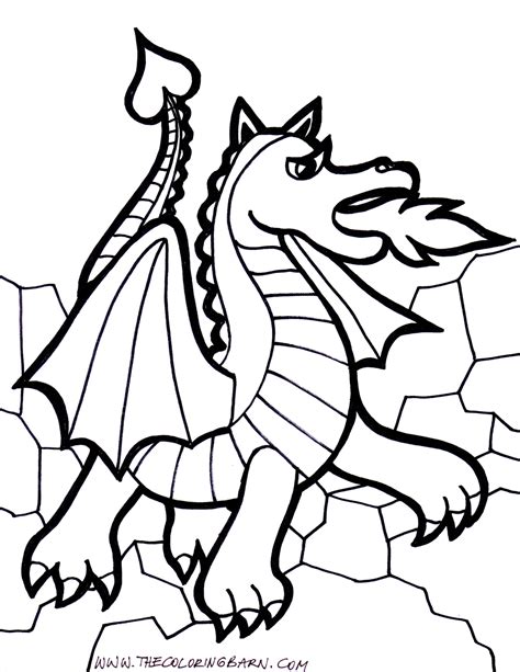 157 dessins de coloriage dragon à imprimer sur LaGuerche com Page 8