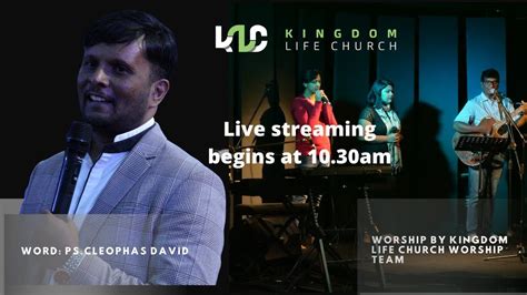 Kingdom Life Church Live Streamng Sunday Service Youtube