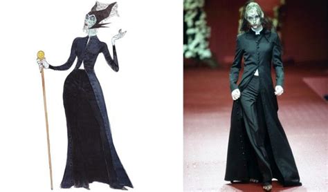 Maleficent Runway Disney Villains Fashion Illustration Disney