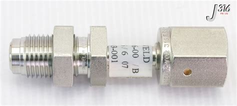 18901 Novellus Vco O Ring Face Seal Fitting Male Npt Connector 14in