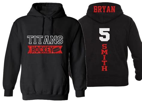 Desing Your Own 2 Sided Jersey Custom Hoodies For Youth Pullover Hooded