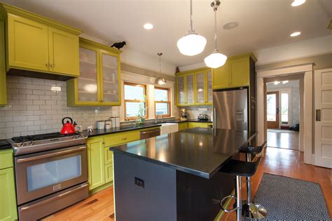 Se House Remodel Eclectic Kitchen Portland By Encircle Design
