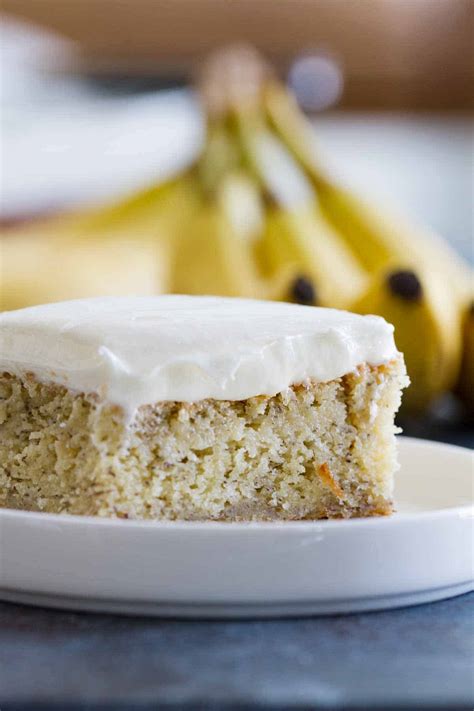 Banana Cake With Cream Cheese Frosting Taste And Tell