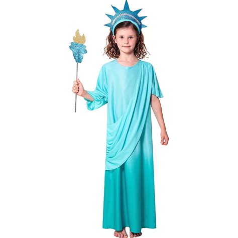 Girls Statue Of Liberty Costume Party City